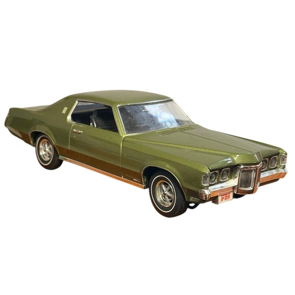 Ertl 1969 Pontiac Grand Prix SJ 428 Verdaro Green 1/18 Diecast As Is